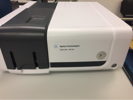 <p>Agilent Cary 60 UV-Vis Spectrophotometer</p>